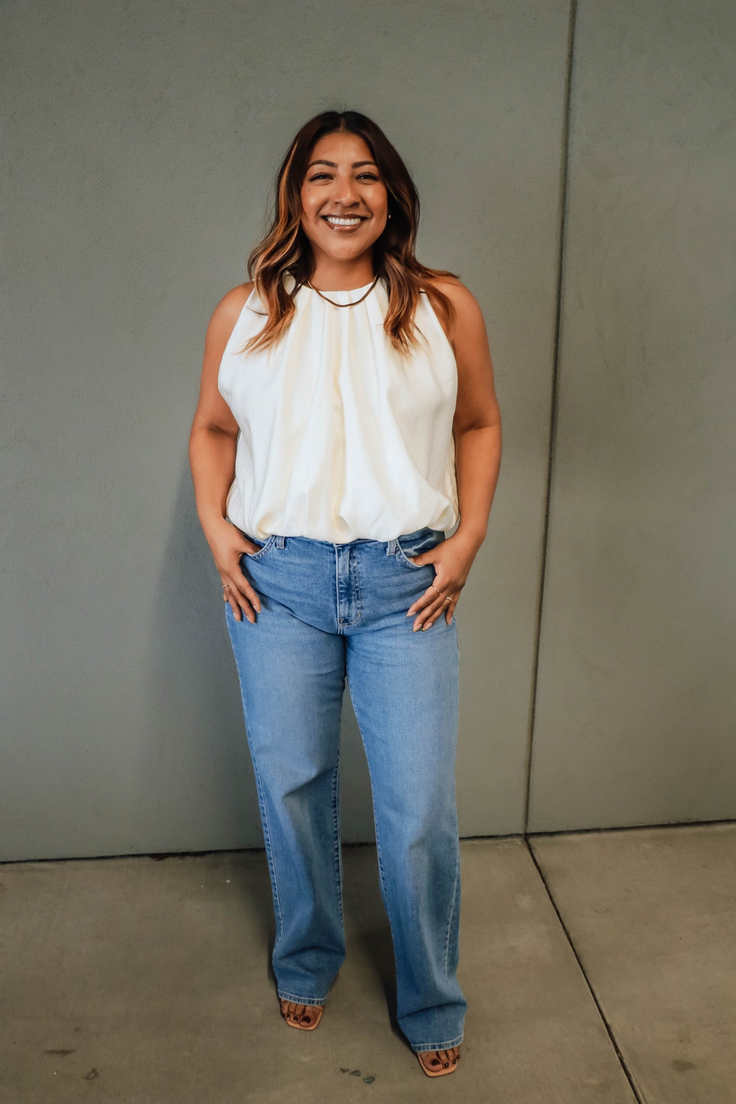 Amber Blouse - Cream