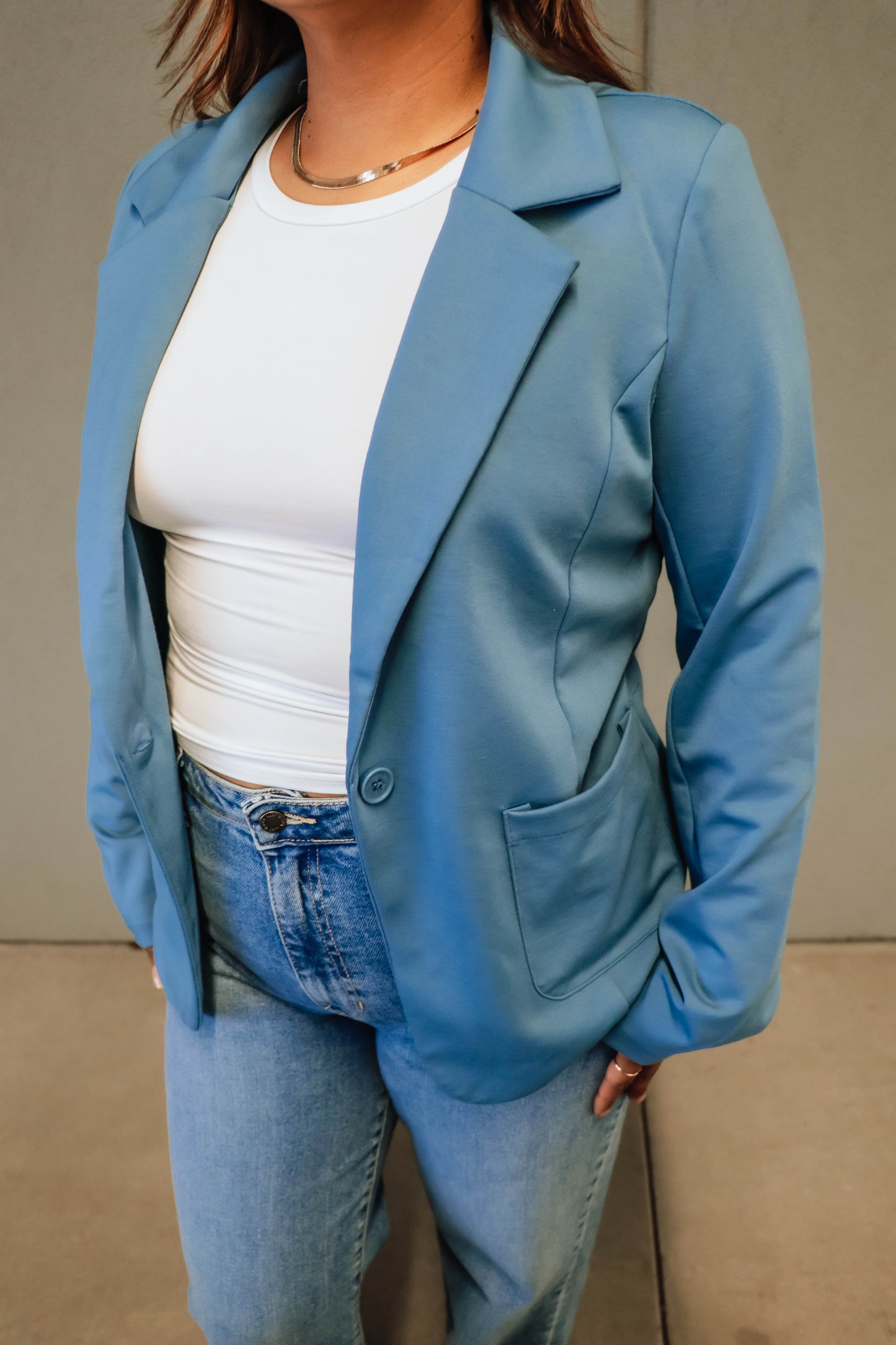 Lisa Blazer -  Blue