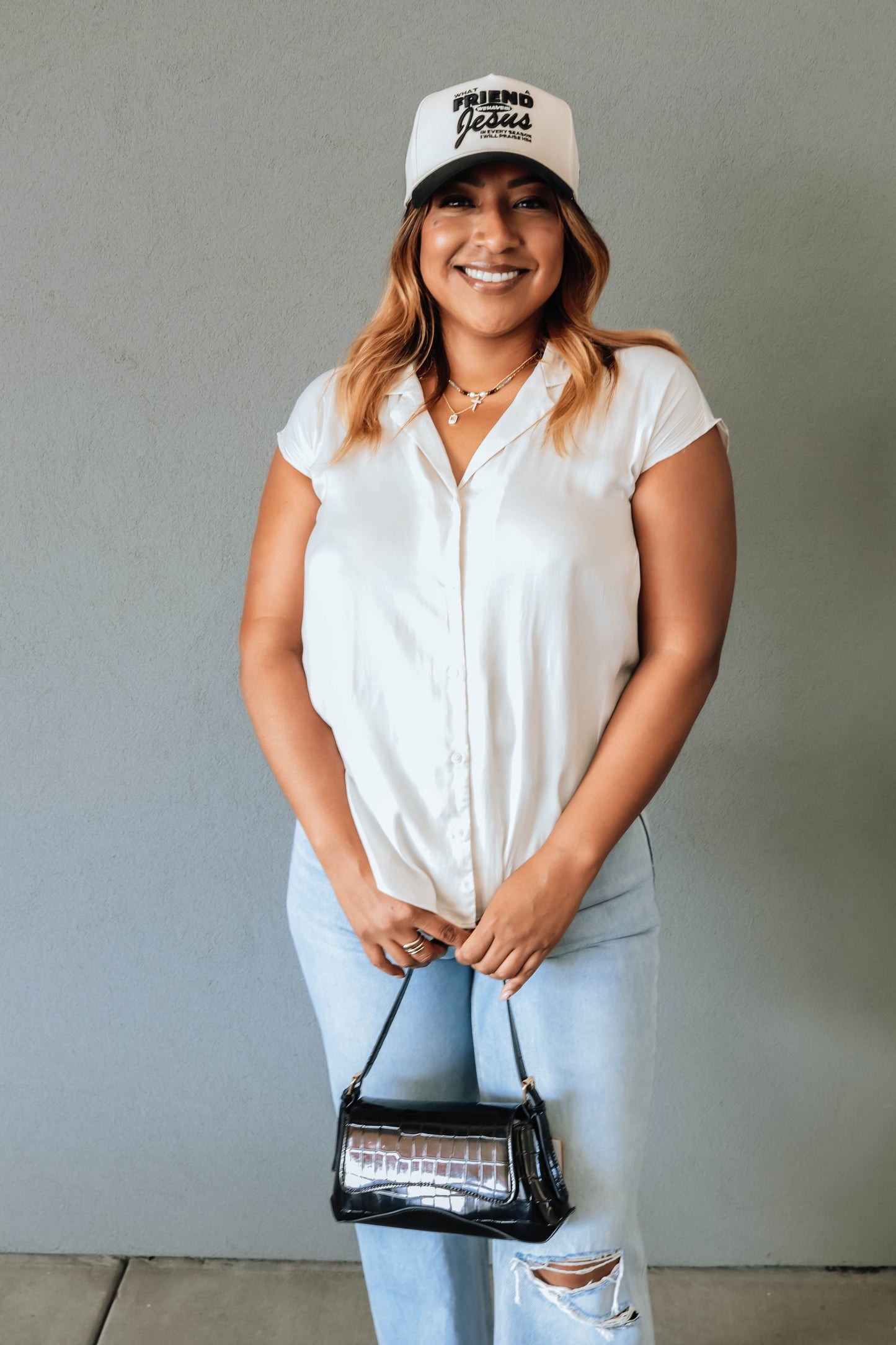 Autumn Breeze Blouse- Cream