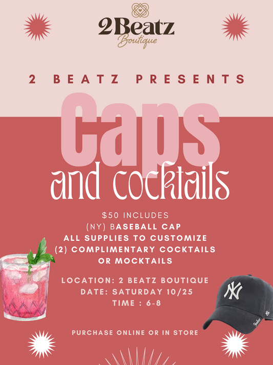 Caps & Cocktails Event