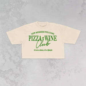 Vino & Vibes Tee- Ivory