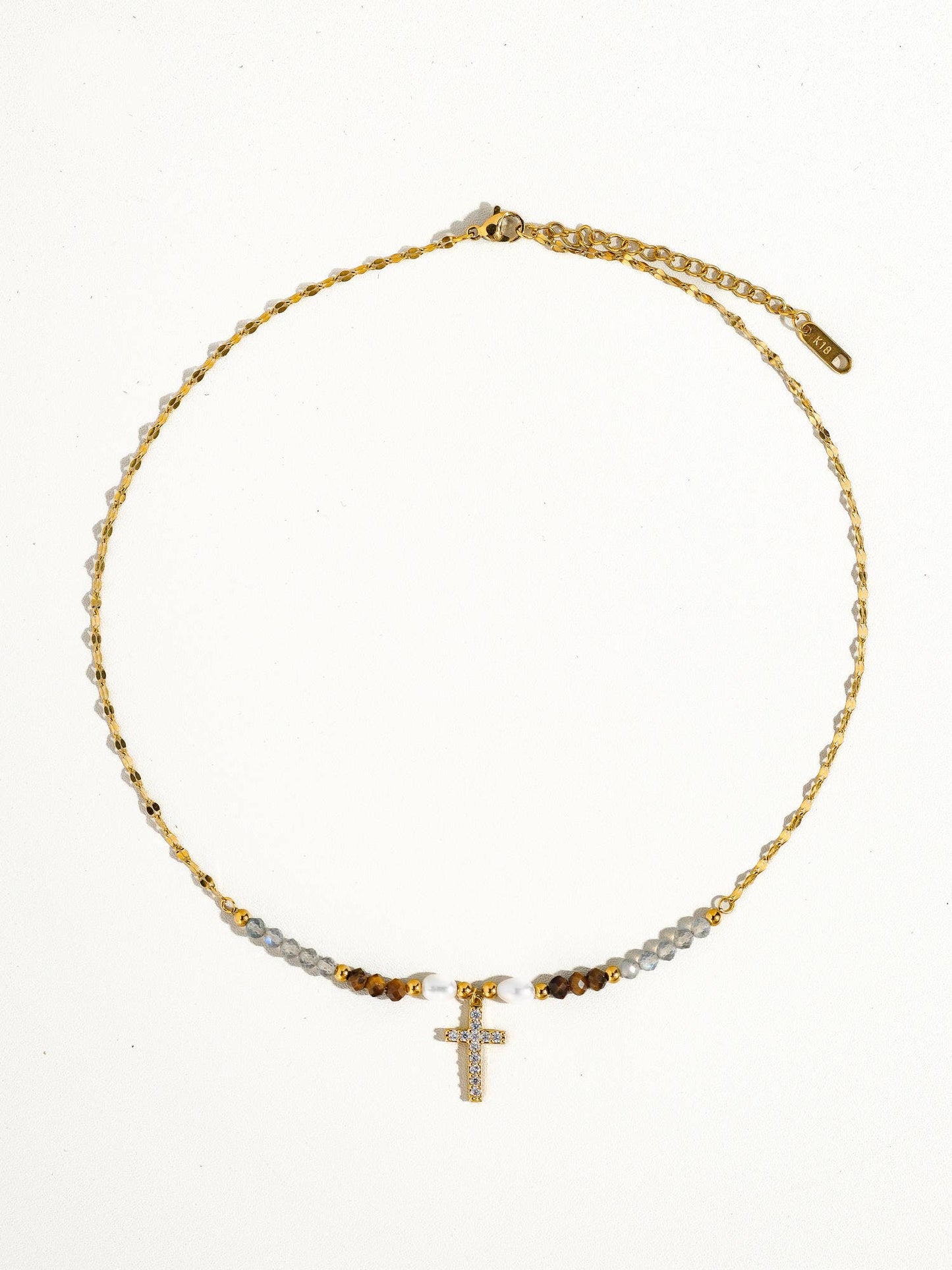 Celestial Cross Necklace