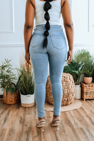 Classic High-Waisted Denim