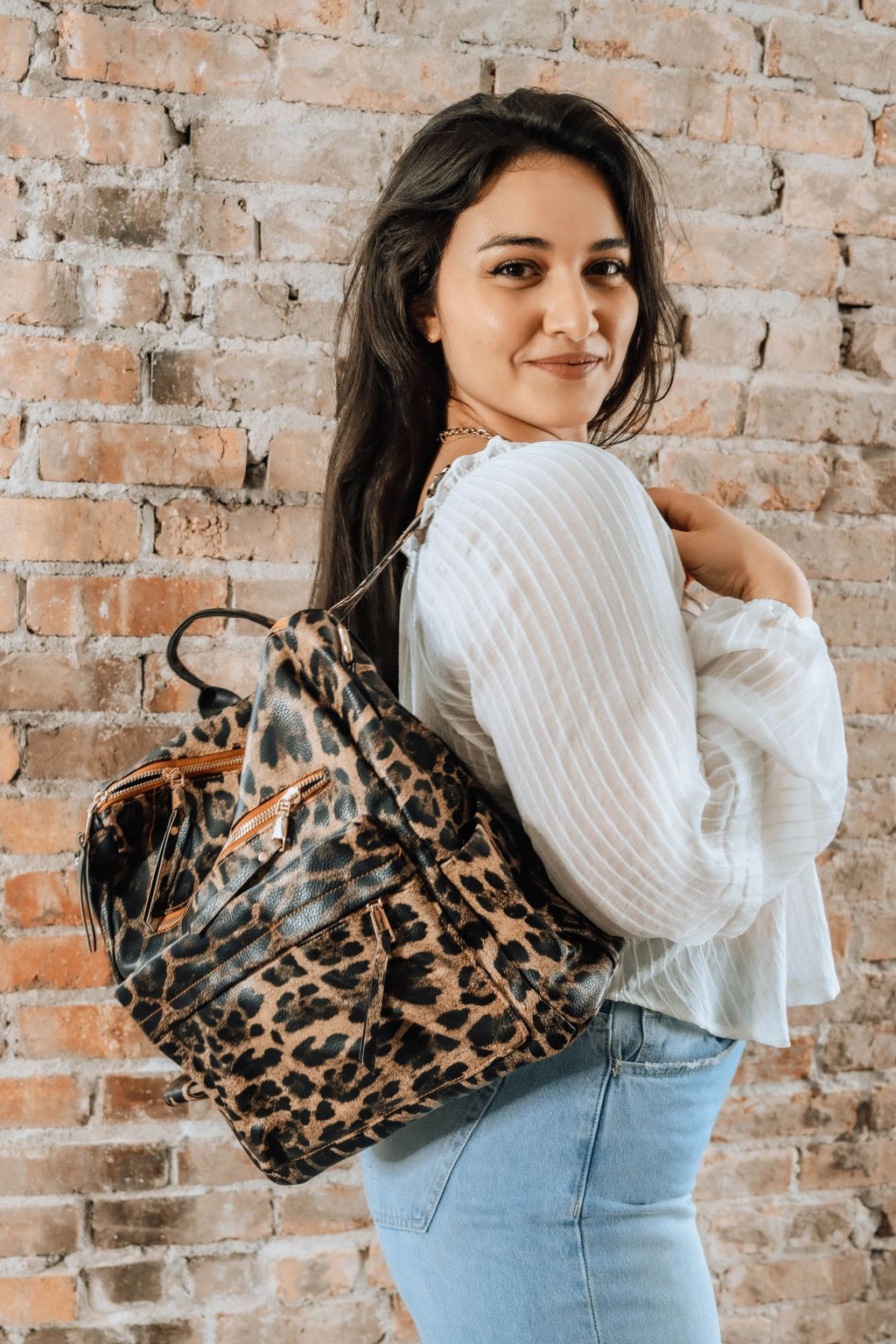 Gabby Backpack - Leopard